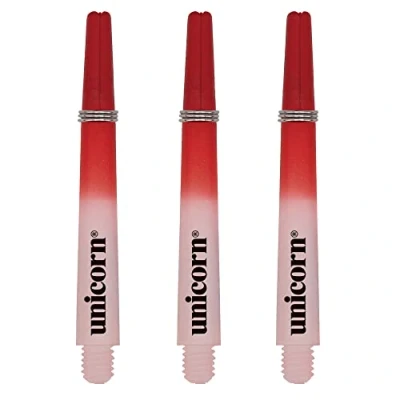 Abbildung von Unicorn Gripper 3 Two Tone Small Thread Schaft, rot/weiß, Short 34.4 mm