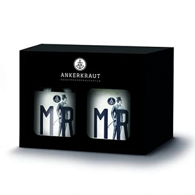 Abbildung von Ankerkraut Hochzeits Box, Salz + Pfeffer als Geschenk, im Korkenglas (Mr. &amp; Mr.)