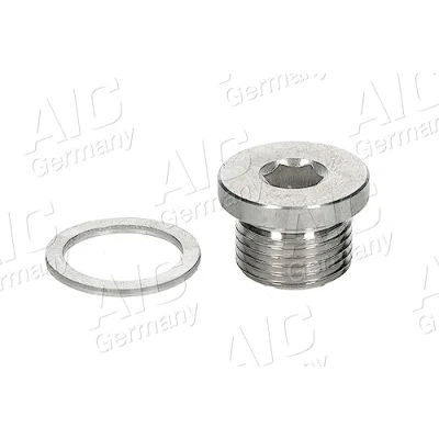 Abbildung von AIC 74196 Ölablaßschraube M18 x 1,5 Aluminium mit Dichtring PORSCHE: Boxster, Cayenne, 911 Coupe