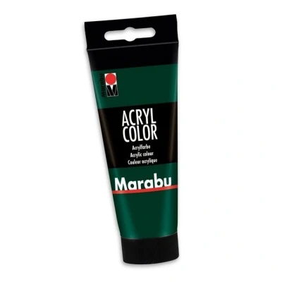 Abbildung von Marabu Acrylfarbe Acryl Color, 100 ml, tannengrün 075