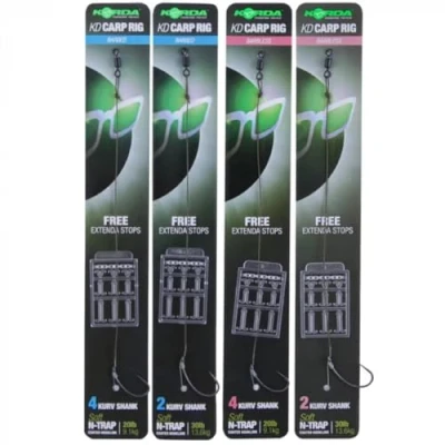 Abbildung von Korda N Trap KD Rig Size 6 Kurv 15lb Karpfen Vorfächer