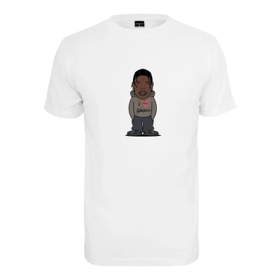 Abbildung von Mister Tee Texas Sketch Tshirt print, Herren, Größe: Small, White