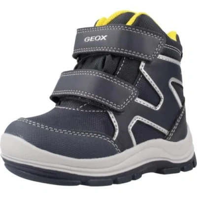 Abbildung von Geox Baby Jungen B Flanfil Boy Abx Stiefeletten,22 EU,Black Grey