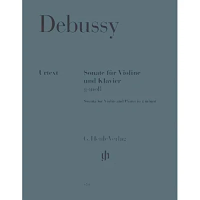 Abbildung von Sonate G Moll. Violine, Klavier: Besetzung: Violine und Klavier (G. Henle Urtext Ausgabe)