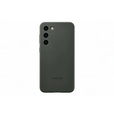 Abbildung von Samsung Galaxy S23 Plus Backcover aus Silikon Grün