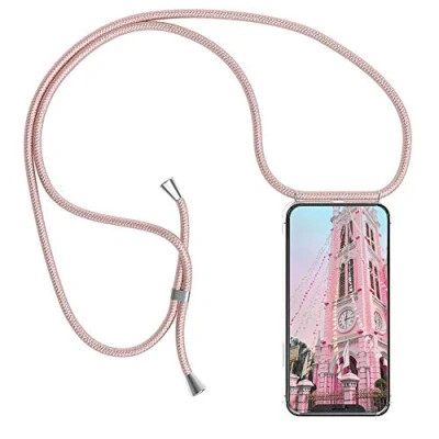 Abbildung von YuhooTech Handykette Hülle für iPhone 11 Pro Handyhülle, Smartphone Necklace mit Band Handyhülle Kordel Umhängenband Schnur Case zum umhängen