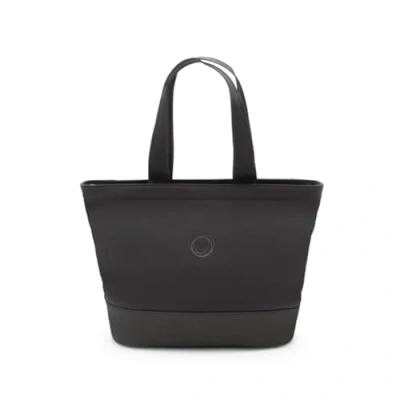 Abbildung von Bugaboo Wickeltasche, Windeltasche mit leicht zugänglichen Fächern, isoliertem Flaschenhalter, Wickelauflage und 3 Innentaschen, in Mitternachtsschwarz