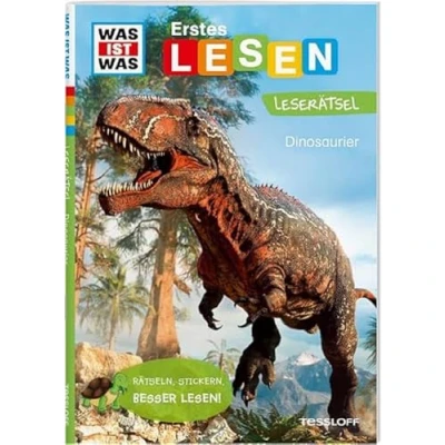 Abbildung von WAS IST Erstes Lesen. Leserätsel Dinosaurier / Lesenlernen mit tollen Sachtexten und Rätseln Förderung der Lesekompetenz Lesestufe 2 Für den Lesestart