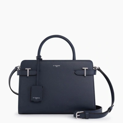 Abbildung von Le Tanneur Moyen MODÈLE Emilie EN GRAINÉ Handtasche, Damen, Größe: One Size, Crepuscule