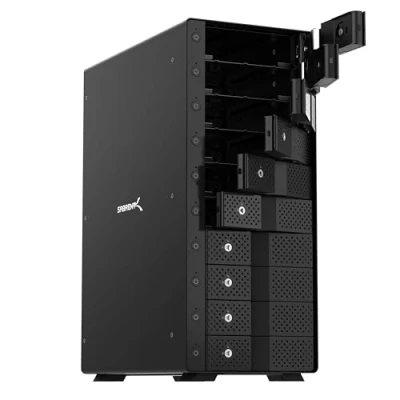 Abbildung von SABRENT 10 Bay SSD HDD Docking Station USB C 10Gbps Festplatten Dock, Kompatibel mit 2,5&quot; 3.5&quot; SATA (DS UCTB)