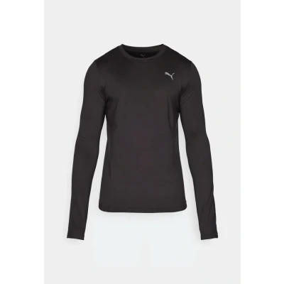 Abbildung von Puma TEE Langarmshirt, Herren, Größe: Medium, Black