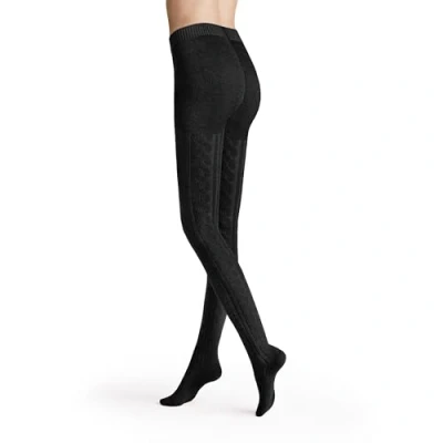 Abbildung von Hudson Damen Strumpfhosen Winter Plait wärmend Black 0005 38 40