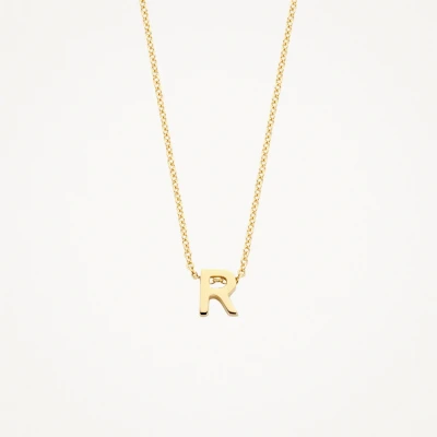 Abbildung von Blush 3155YGO_R Damen Kette 585 Gold Buchstabe R