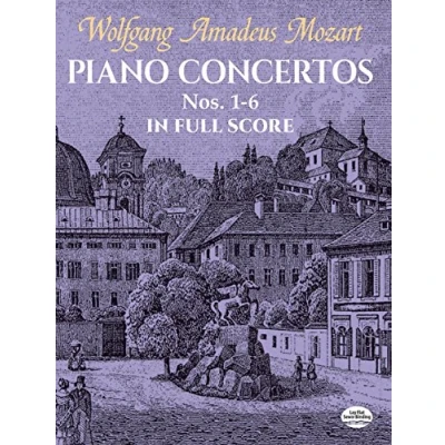 Abbildung von Piano Concertos Nos. 1 6 In Full Score (Dover Music Scores)