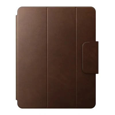 Abbildung von iPad Pro 13 (2024) M4 Hülle: Nomad Leather Folio Echtes Leder Tablet Hüllen