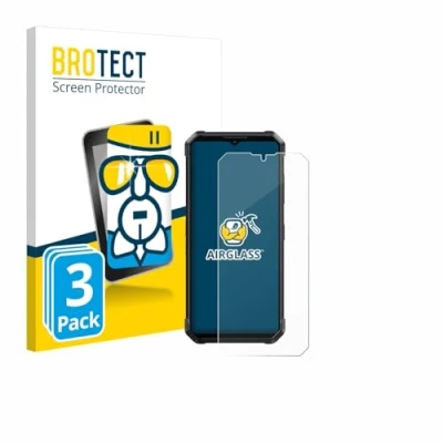 Abbildung von BROTECT Schutzglas für Fossibot F106 Pro (3 Stück) Schutzfolie Panzer Folie Glas [Extrem Kratzfest 9H, Anti Fingerprint, Ultra Transparent]