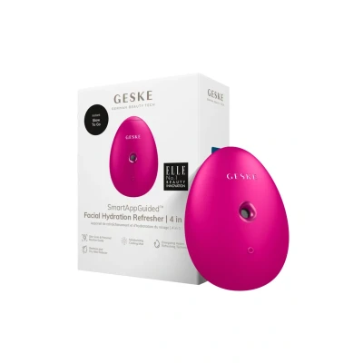 Abbildung von Geske Gesichtsfeuchtigkeitspflege 4in1 mit Anwendung (magenta)
