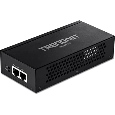 Abbildung von TRENDnet TPE 215GI 2.5G PoE+ Injektor, PoE (15.4W) oder (30W), Wandelt einen Nicht Port in um, 2.5GBASE T kompatibel, Vernetzen Sie ein Gerät bis zu 100m (328 ft )
