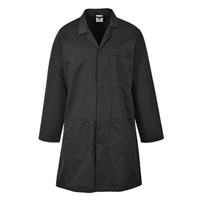 Abbildung von Portwest Standard Kittel. Farbe: Weiß. Größe: 4XL. C852WHR4XL.