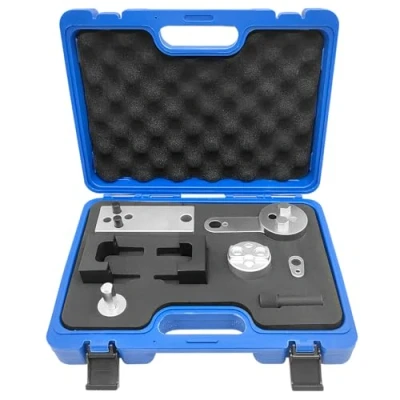Abbildung von ZKTOOL Motor Nockenwelle Ausrichtung Verriegelung Timing Tool Kit, kompatibel mit Mercedes Benz M654 M656 OM654 W213 1.6L 2.0L Diesel Motor, Kurbelwelle einstellen 654 589 00 21