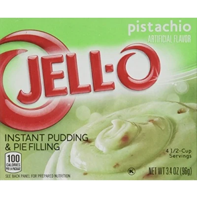 Abbildung von Jell O Instant Pudding &amp; Pie Filling, Pistachio, 3.4 Ounce Boxes (Pack of 4)