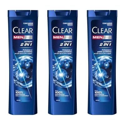 Abbildung von Clear Shampoo 3 x 225ml Action
