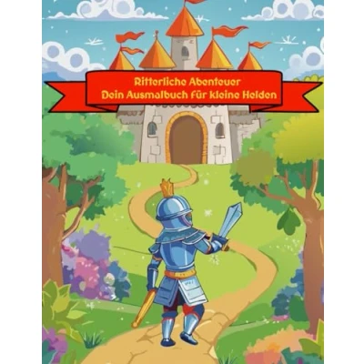 Abbildung von Ritterliche Abenteuer Dein Ausmalbuch für kleine Helden (Krizzelfest Die bunte Welt deiner Fantasie, Band 1)