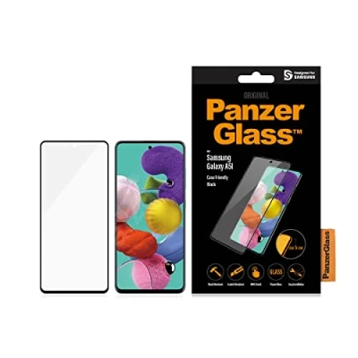 Abbildung von Samsung Galaxy A51 Panzerglas PanzerGlass Case Friendly Screenprotector smartphone Displayschutzfolie