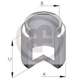 Abbildung von AUTOFREN SEINSA D025128 Kolben, Bremssattel 43 AKEBONO SUBARU: Impreza II Limousine, SUZUKI: SWIFT 2 Schragheck, NISSAN: Patrol GR 5 SUV kfzteile,