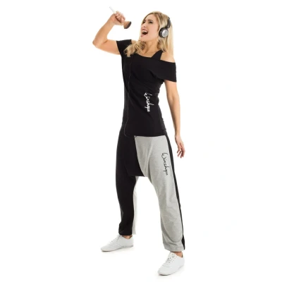 Abbildung von Winshape Damen Dance Shirt WTR12 Freizeit Fitness Workout T, Schwarz, XL