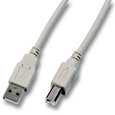 Abbildung von EFB Elektronik USB2.0 Anschlusskabel A B, St. St., 5,0m, grau, Classic