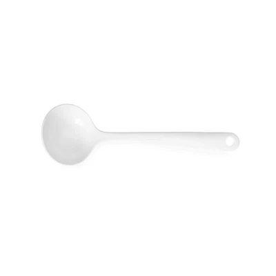 Abbildung von HENDI Soßenlöffel Kunststoff 23,5 cm weiß 0,07 Liter PBT hitzebeständig Schöpflöffel, Gastro Saucenlöffel