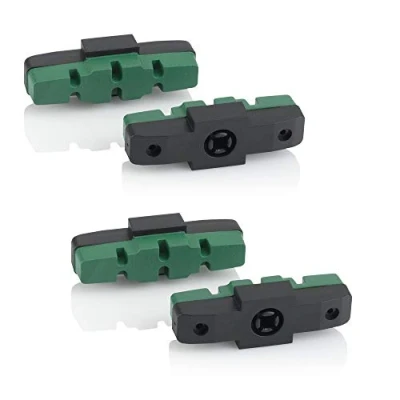 Abbildung von XLC Unisex Erwachsene BS X95 Ersatzbremsgummi für Magura X42, Schwarz, grün, 50 mm