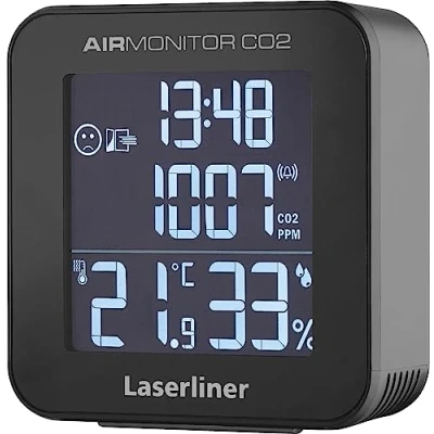 Abbildung von Laserliner 082.427A, Kohlendioxid (CO2), Haus, NDIR (Non Dispersive Infrared), 0 100%, 9,9 50 C, C