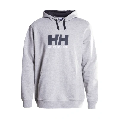 Abbildung von Helly Hansen LOGO Sweatshirt, Herren, Größe: Small, Grey melange