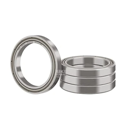 Abbildung von XiKe 4 Stück 6806ZZ Kugellager 30x42x7mm Chromstahl und Vorgeschmiert, 6806 2Z Rillenkugellager mit Metall Doppeldichtung.