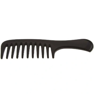Abbildung von Afro kamm für voluminöses Haar, Kosmetex 14 cm Haar Styler dichtes, lockiges und langes Schwarz