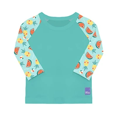 Abbildung von Bambino Mio, schützendes Schwimmshirt für Babys und Kleinkinder, Langarmshirt mit Sonnenschutz, LSF 40+