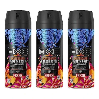 Abbildung von Axe Men Deodorant / Bodyspray &quot;Skateboard Fresh Rose&quot; 150ml