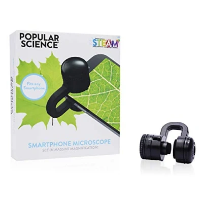 Abbildung von POPULAR SCIENCE Smartphone Mobiltelefon Mikroskop für Kinder Handy