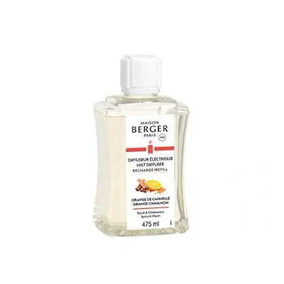 Abbildung von MAISON BERGER Genüssliches Orange Zimt Aroma 6456 Nachfüllflasche für Elektrodiffusor 475 ml