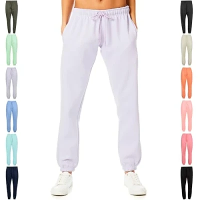 Abbildung von Light &amp; Shade Damen Soft Touch Loungewear Jogginghose Jogger, Lavendel, S