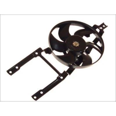 Abbildung von THERMOTEC D8F002TT Lüfter 260 12 100 mit Kühlerlüfterrahmen (Zarge) FIAT: Seicento / 600 Schrägheck, Cinquecento