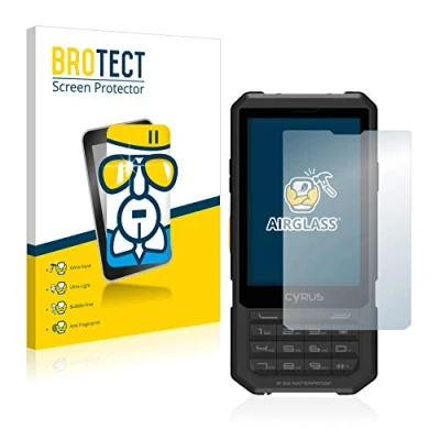 Abbildung von BROTECT Schutzglas für Cyrus CM 17 Hybrid Schutzfolie Panzer Folie Glas [Extrem Kratzfest 9H, Anti Fingerprint, Ultra Transparent]