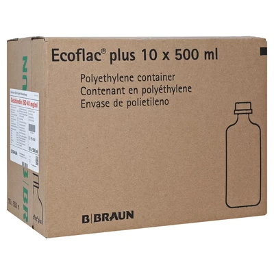Abbildung von Gelafundin ISO 40 mg/ml Ecoflac plus Inf 10X500 ml