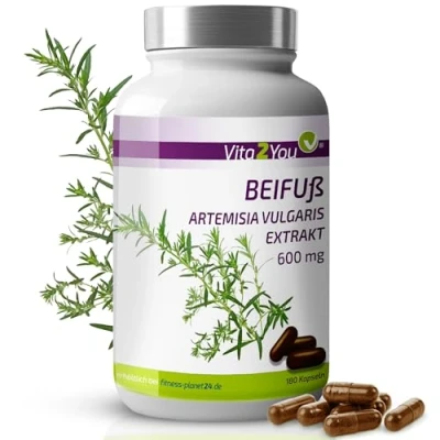 Abbildung von Vita2You Beifuß Extrakt Kapseln 600mg 180 St
