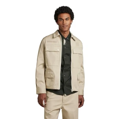 Abbildung von G Star Leichte Jacke, Herren, Größe: Large, Dk brick