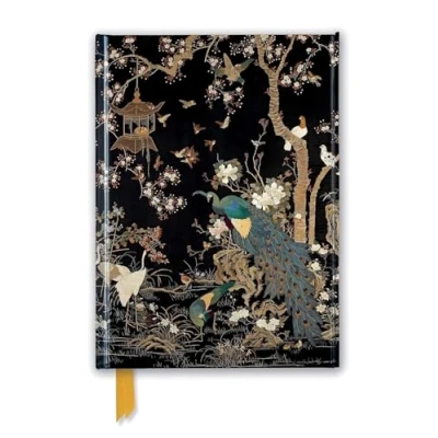 Abbildung von Ashmolean Museum. Embroidered Hanging With Peacock (Foiled Journal) (Flame Tree Notebooks): Unser hochwertiges, liniertes Blankbook mit festem, ... Notizbuch DIN A 5 Magnetverschluss)