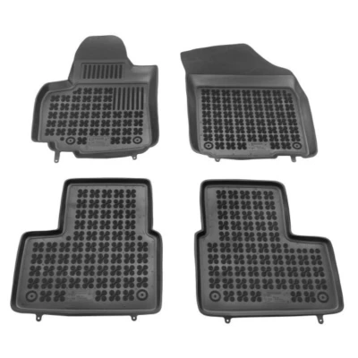 Abbildung von REZAW PLAST 201505 Fußmattensatz Gummi vorne und hinten schwarz SUZUKI: SWIFT 3, 4, SX4 II S Cross