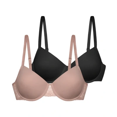 Abbildung von Dorina Schalen BH NADIA 2PP (2er Pack) Mit Power Mesh, Spitze, vorgeformte Cups
